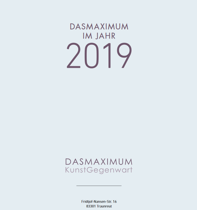 Die Jahreschronik 2019 ist da!