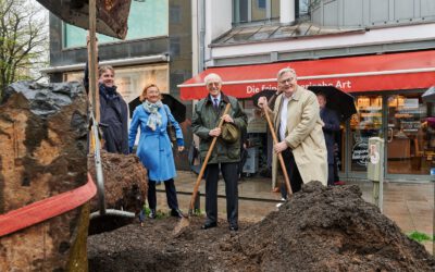 12-05-2021: Oak planting in honour of Joseph Beuys in Munich