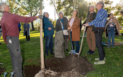 22-10-2021: Oak planting in honour of Joseph Beuys in Chieming