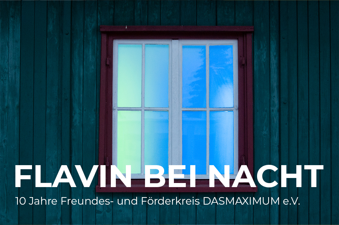 Flavin bei Nacht – 10 Jahre Freundes- und Förderkreis