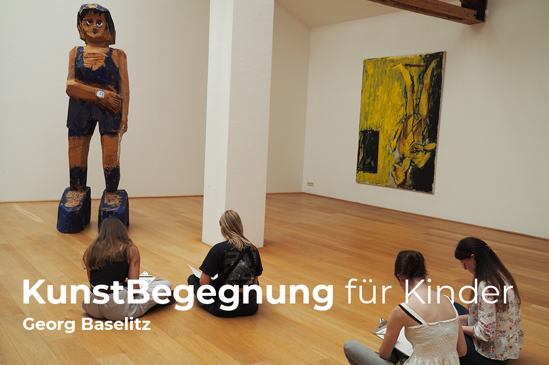 Art encounter for children on Georg Baselitz