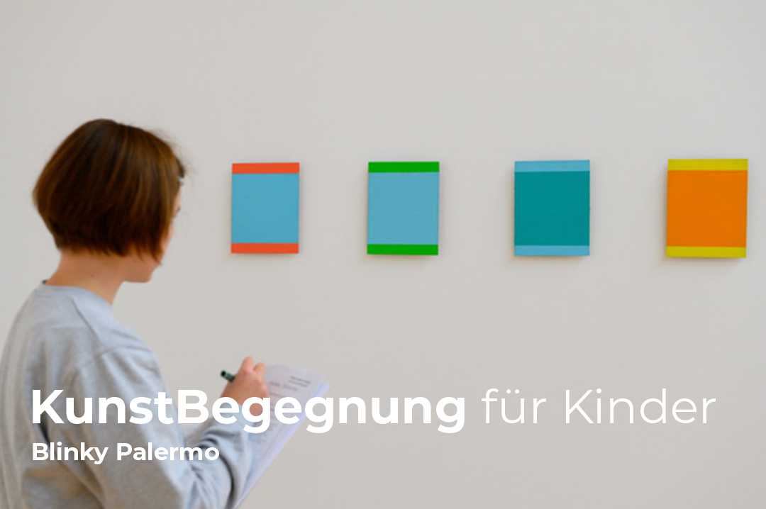 KunstBegegnung für Kinder zu Blinky Palermo