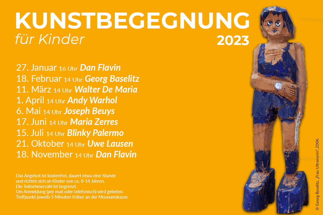 2023-02-08_FB_KunstBegegnungen-2023_Georg Baselitz, Frau Ultramarin, 2004