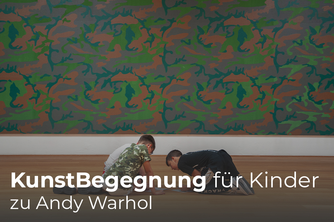 Art encounter for children on Andy Warhol