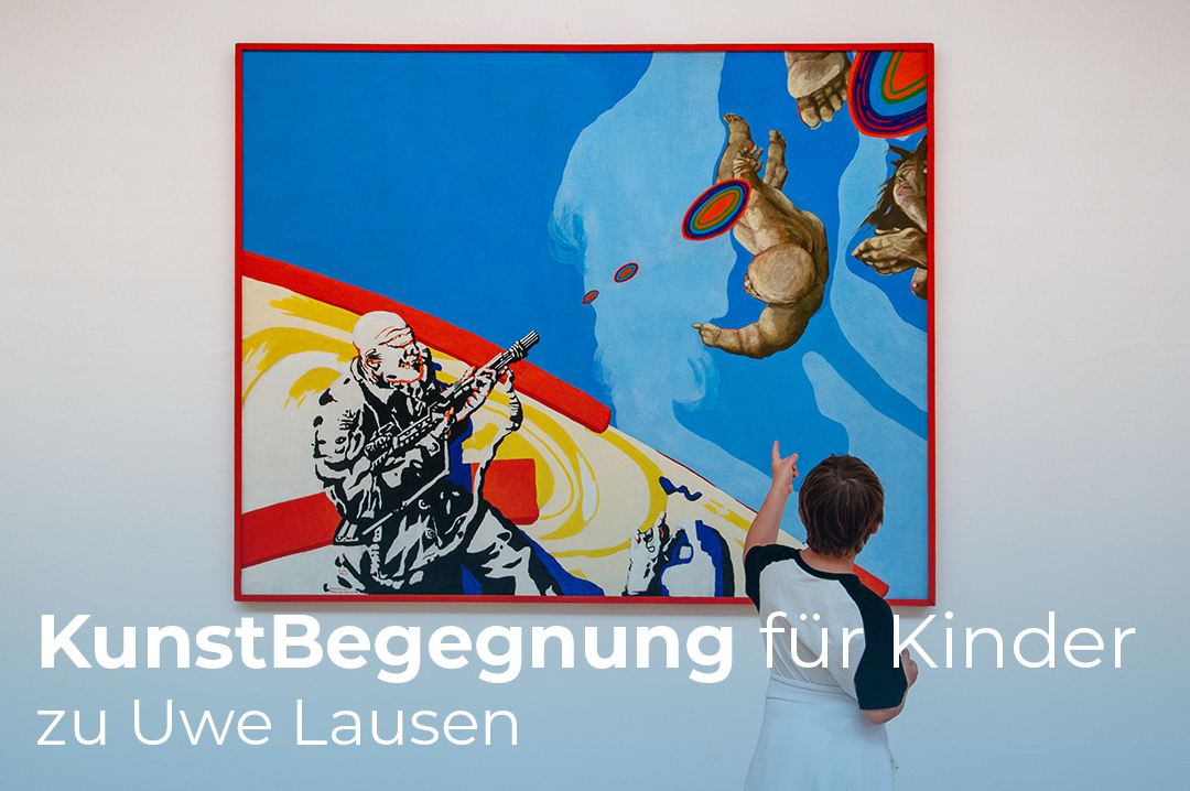 Art encounter for children to Uwe Lausen